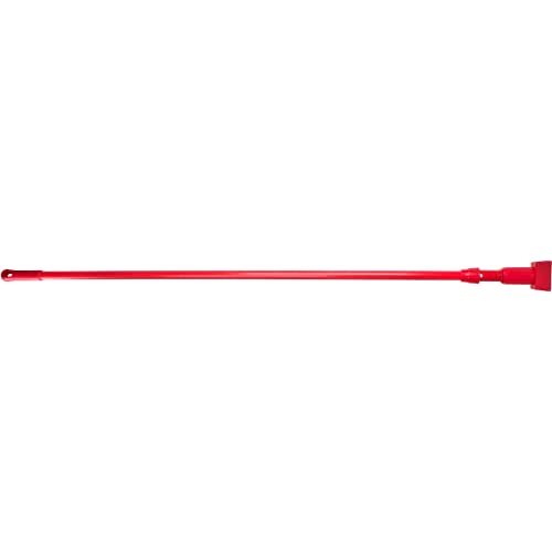 SPARTA Fiberglass Mop Handle Jaw Style 60 Inches Red Pack of 12