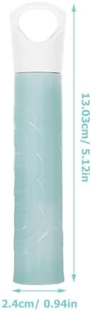 Minkissy 2pcs Mop Handle End Sleeves Replacement Caps for Household Cleaning