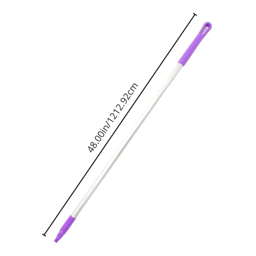 Sparta Adjustable Aluminum Broomstick 48 Inches Purple