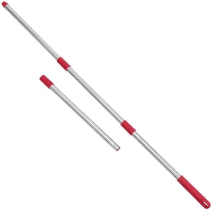 4-Section Stainless Steel Mop Stick Extension Rod