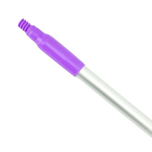 Sparta Adjustable Aluminum Broomstick 48 Inches Purple