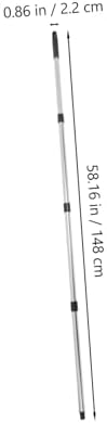 PACKOVE Replacement Mop Stick Pole Handles Stainless Steel 1