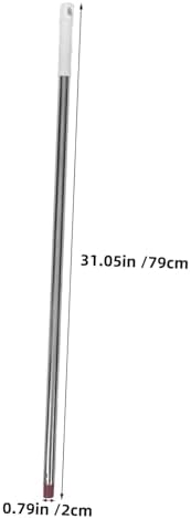 Minkissy Broom Rod Handle Grip with Two Handles