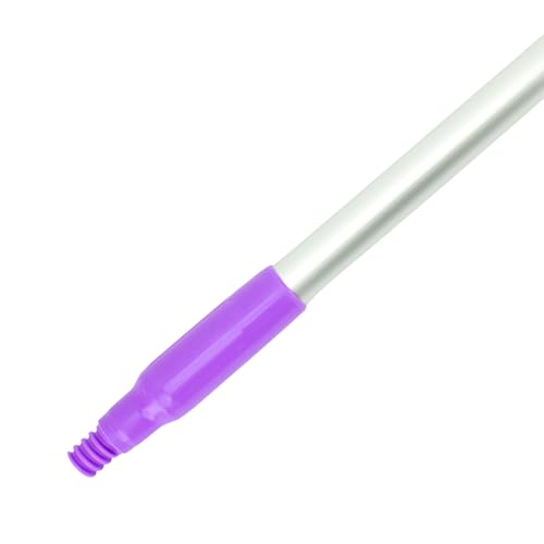 Sparta Adjustable Aluminum Broomstick 48 Inches Purple