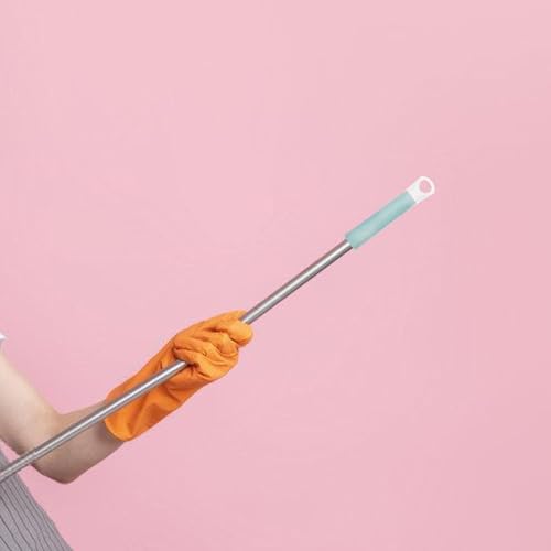 Minkissy 2pcs Mop Handle End Sleeves Replacement Caps for Household Cleaning