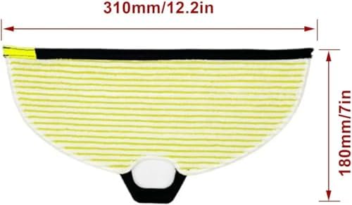 RV2610WA 2-in-1 Robot Vacuum Mop Replacement Handle 6 Pcs