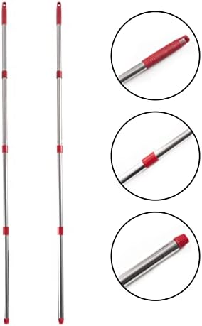 Matthew Cleaning Spin Mop Replacement Handle - Red