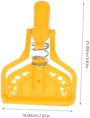 Minkissy Mop Head Connector with Secure Threaded Clip