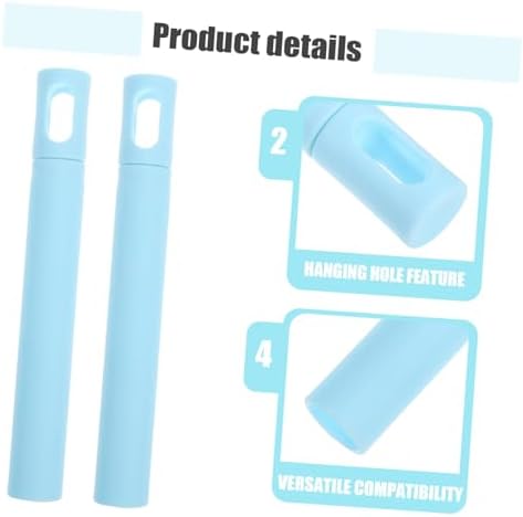 4Pcs Durable Plastic Mop Pole Handle Replacement