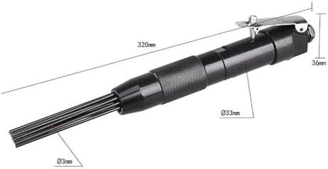 KYKYK Pneumatic Rust Remover Tool 4000RPM 12 Pin Bundle