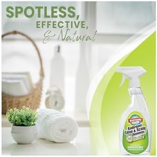 Restore Naturals Bathroom Lime Scale Remover - 22 oz Multipurpose Cleaner