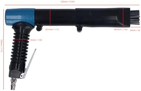 Walfront Pneumatic Rust Remover with 19 Steel Needles