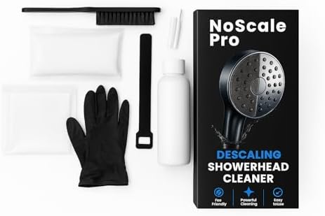 NoScale Pro Showerhead Descaling Kit - Eco-Friendly Limescale Remover