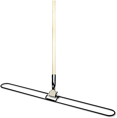 Boardwalk 1490 Clip-On Dust Mop Handle - Swivel Head 60in Long