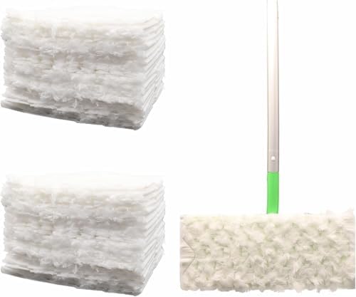 JEBBLAS Heavy Duty Mop Pads Refills - 40 Pcs Multi Surface