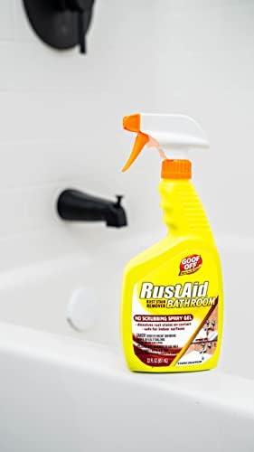 Goof Off RustAid Rust Stain Remover 22 oz Spray Bottle 1