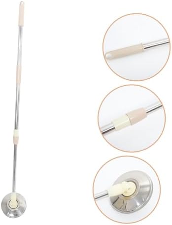 FRCOLOR Rotating Mop Handle Replacement Khaki Stick 1