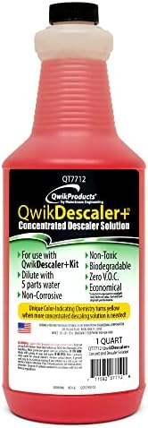 QwikDescaler 1 Quart Descaler Solution for Tankless Heaters