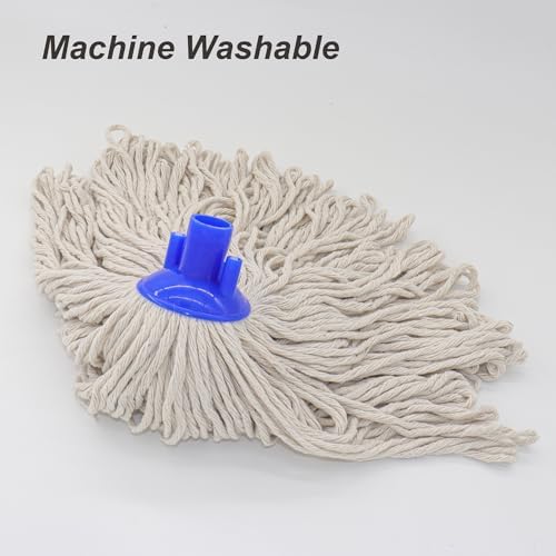 EaseYourDay Cotton String Mop Replacement Heads 6 Pcs