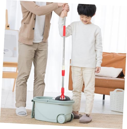 CALLARON Mop Pole with Rotating Handle for Efficient Floor Cleaning