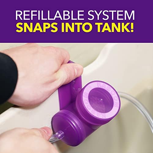Kaboom Scrub Free Toilet Bowl Cleaner System with 2 Refills 1