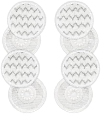 VIEWALL 8 Pack Mop Pads Replacement for Shark Steam Mops