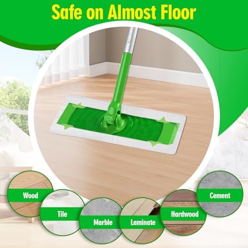 FURCIELOS Dry Sweeping Cloths for Swiffer 180 Count Refill Pack 1