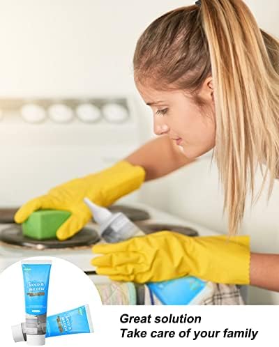 HIHWEM Mold Remover Gel for Bathrooms and Washing Machines