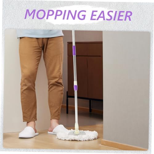 Rotating Mop Handle with Pole for Easy Floor Cleaning