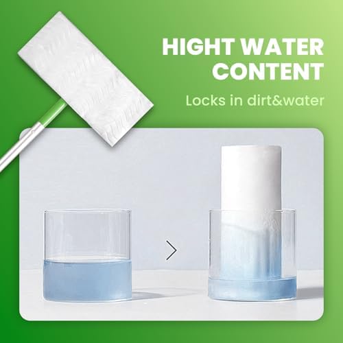 DXSAGVY Upgraded Wet Mop Pads 64 Count Refill