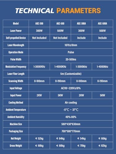 XINCHENG PRECISION SFX 300W Portable Laser Cleaner 1