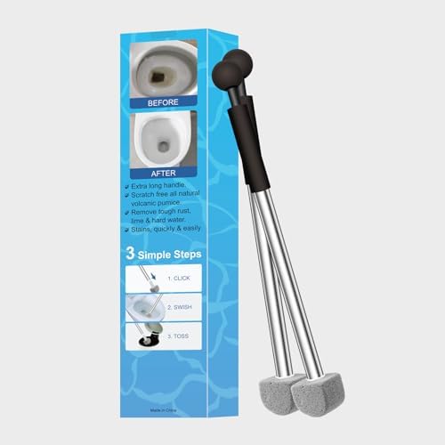 Yingmore Pumice Stone Toilet Cleaner with Long Handle 1