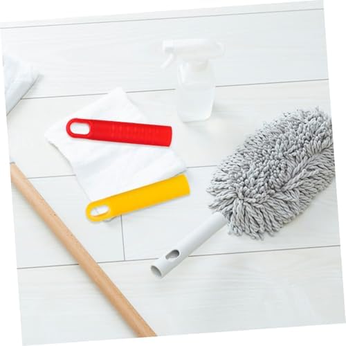 5pcs Extension Pole Adapters with Ergonomic Grip for Mop Handle Ends