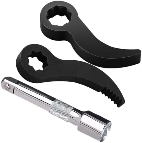 3Pcs Adjustable Pry Bar Wrench Adapter Tool