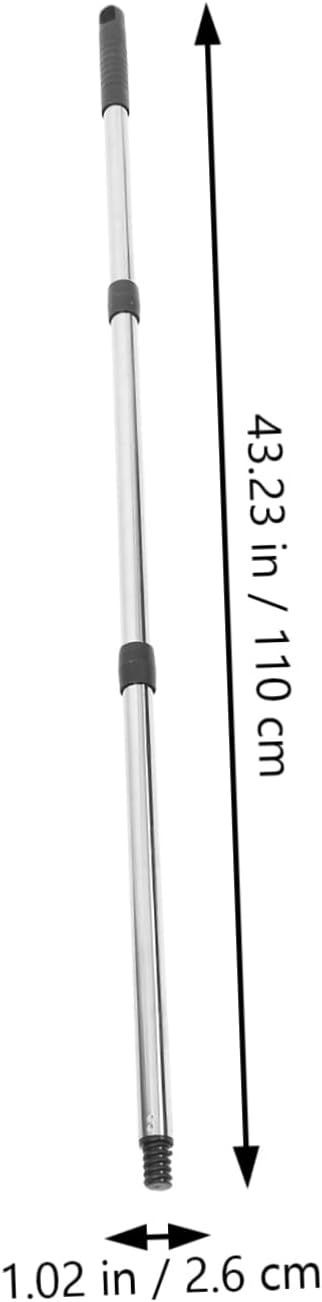 Three-Section Mop Handle Replacement for Broom Heads
