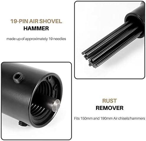 Air Descaler Needle Kit for Paint and Rust Removal