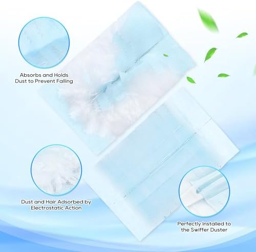 YagoDago Duster Refills for Swiffer 20 Count Unscented Heavy Duty
