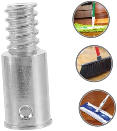 3pcs Aluminum Mop Stick Extension Pole Threaded End Replacement