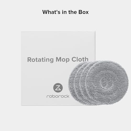 Roborock Rotating Mop Cloth - 4PCS for Saros 10R Z70