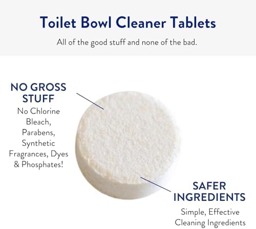 THE CLEAN PEOPLE Toilet Bowl Cleaner Tablets - 12 Count