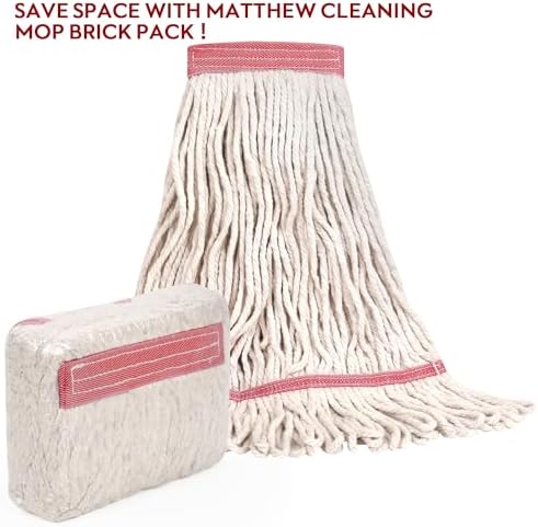 L Luke Supply Heavy Duty Mop Head Replacement Pack of 3