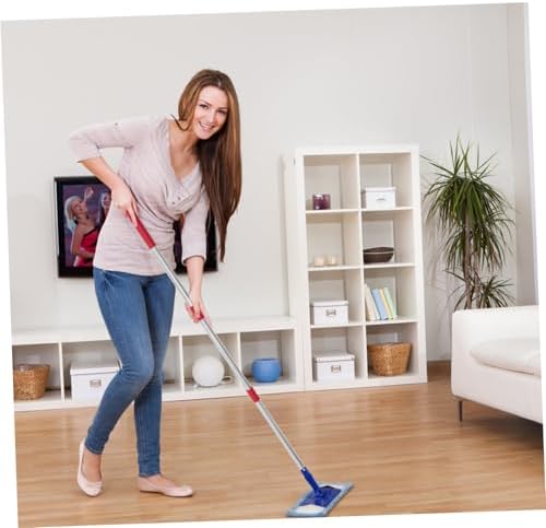 4-Section Stainless Steel Mop Stick Extension Rod