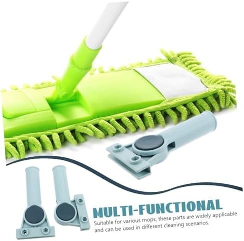 2PCS Detachable Mop Head Clamp Holder for Floor Cleaning Replacement