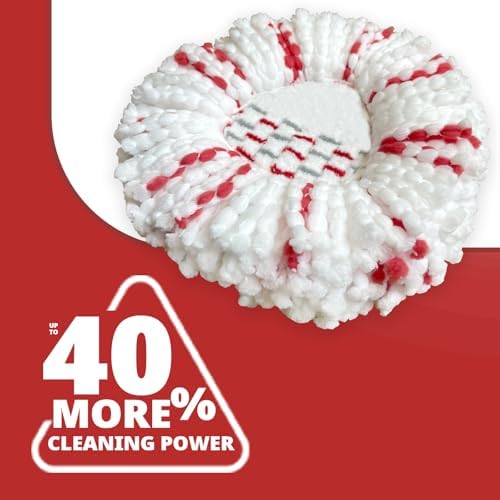 Spin Mop Head Replacement 3 Pack for EasyWring 1-Tank System
