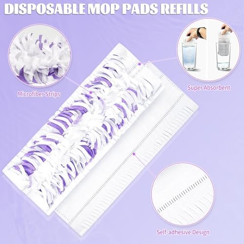 Kusroie 36 Pack Swiffer Power Mop Replacement Pads
