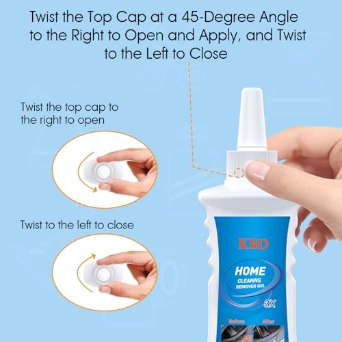 KBD Home Cleaning Gel - 130g Black Stain Remover