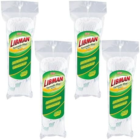 Libman Tornado 4 Self Wring Cotton Refills