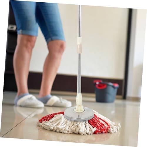 FRCOLOR Rotating Mop Handle Replacement Khaki Stick 1