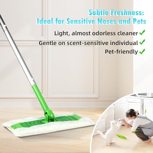 Bisenkud 24 Count Unscented Wet Mop Refills for Swiffer 1
