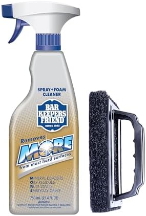 Daily Shower Spray Kit with Foam Scrub Brush